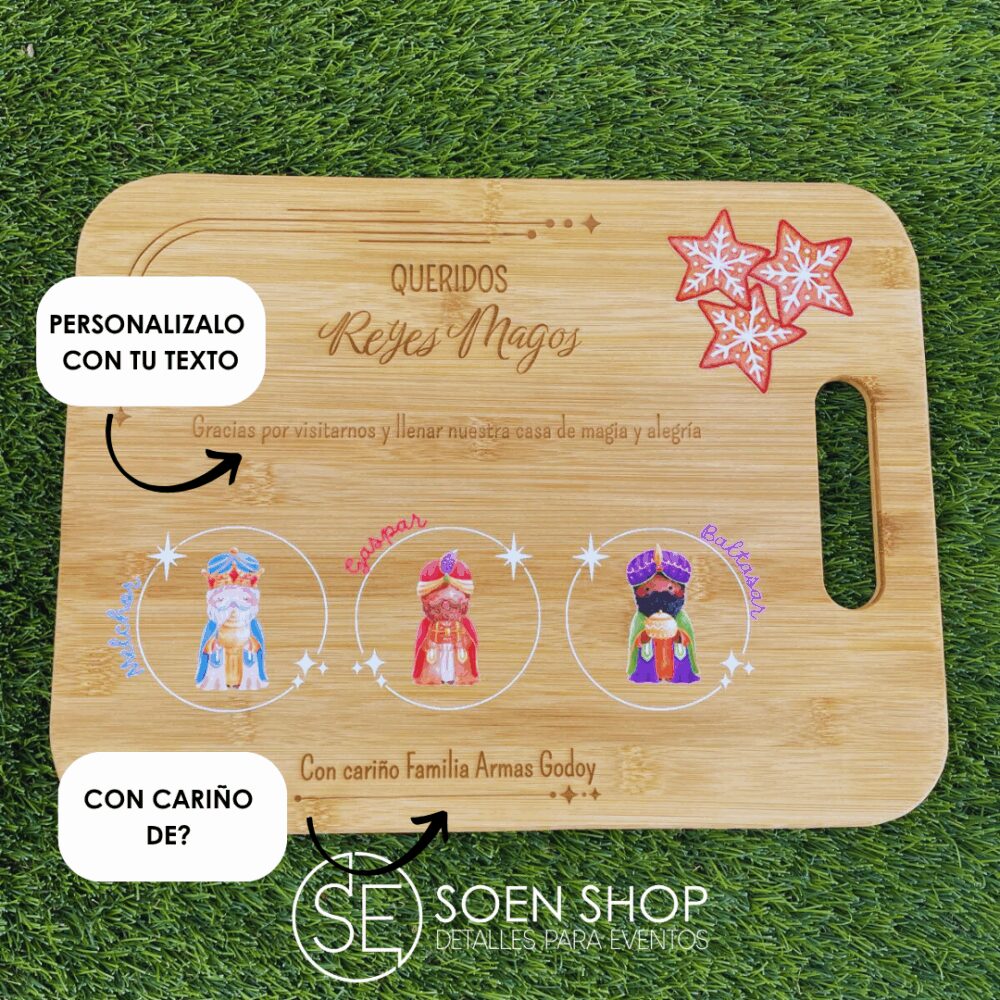 Bandeja Reyes Magos Personalizada